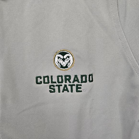 Colorado State Half Zip Pullover Womens XS Cutter Buck 3/4 Sleeve Rams NWT - Picture 3 of 10